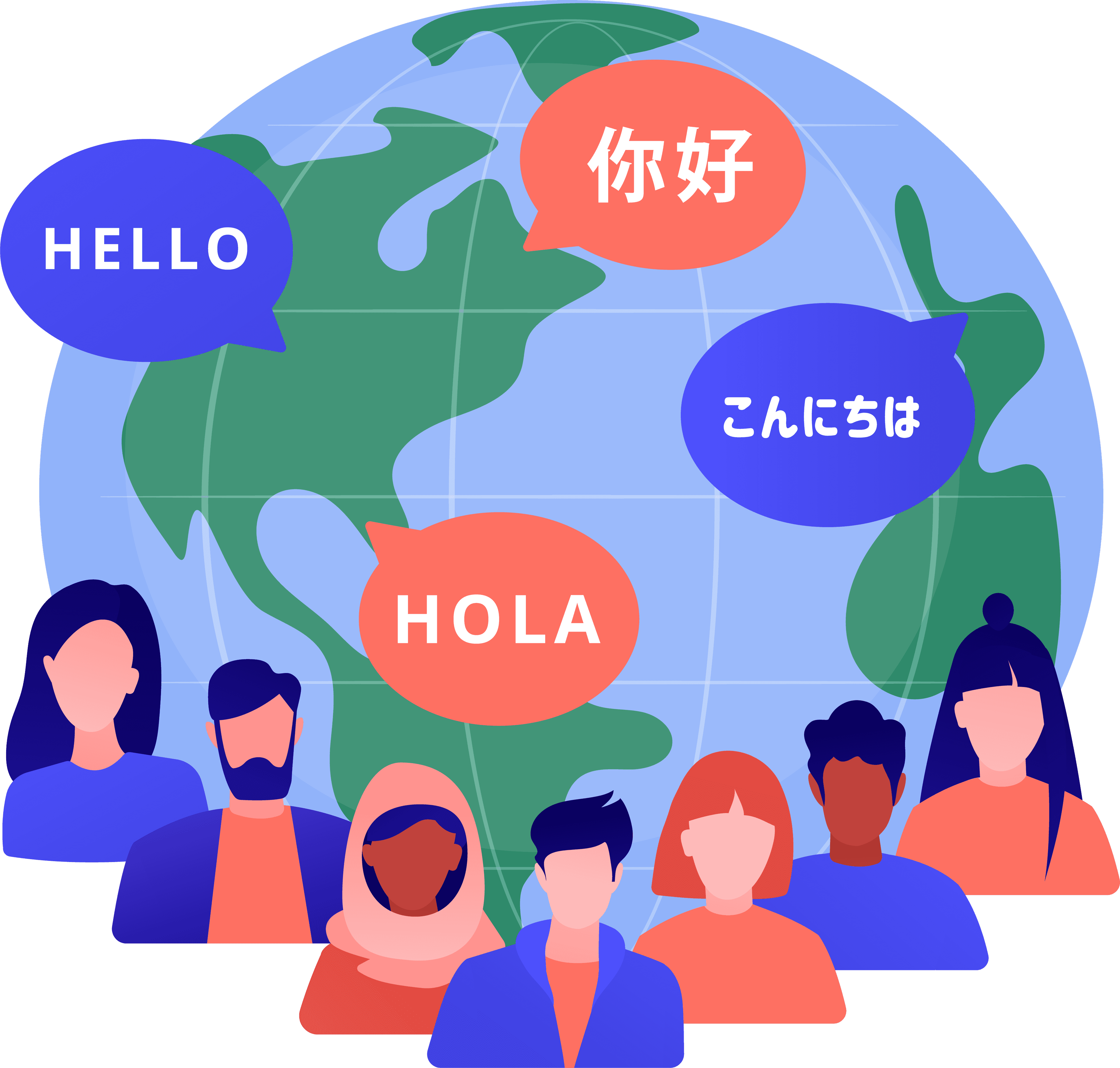 Idiomas de todo el mundo